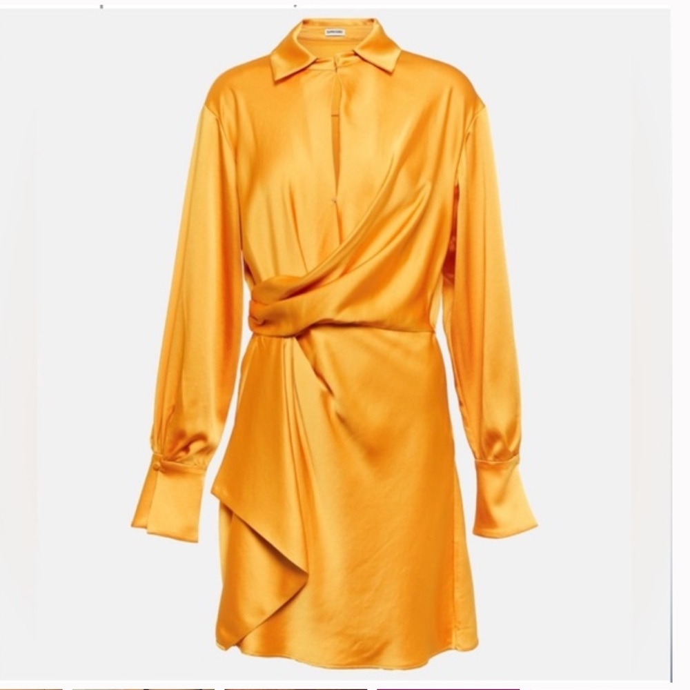 Jonathan Simkhai Golden Long Sleeve Dress